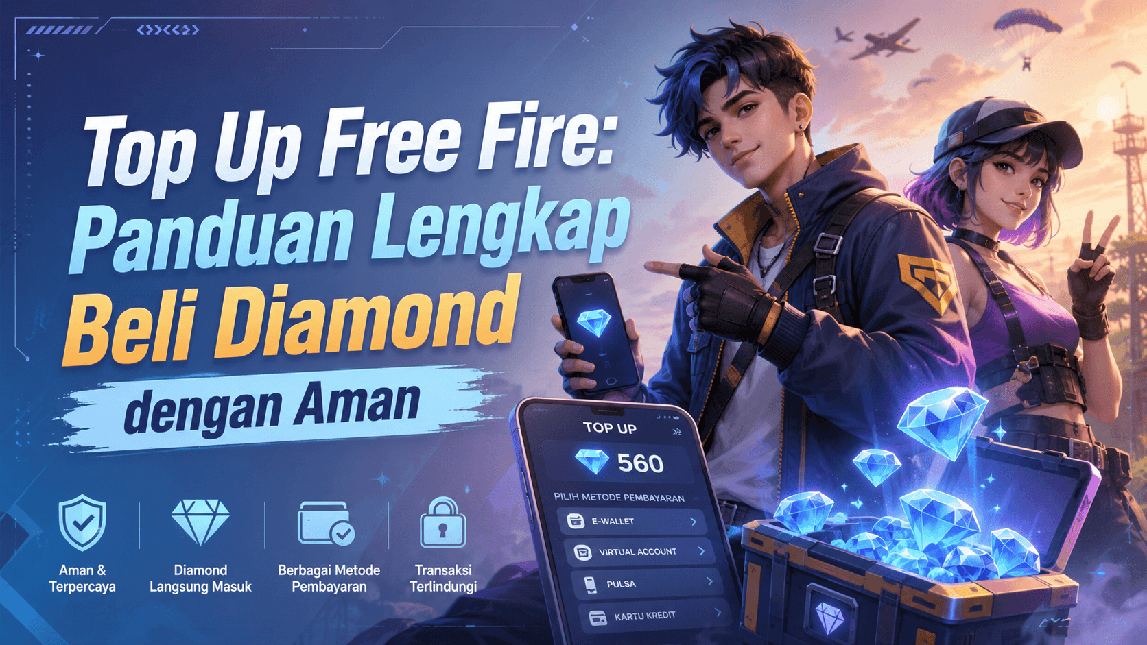 Top Up Free Fire: Panduan Lengkap Beli Diamond dengan Aman